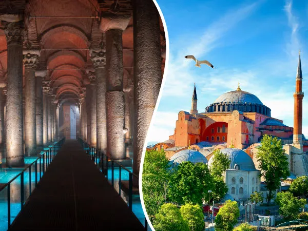 Basilica Cistern & Hagia Sophia Combo Entry Tickets 